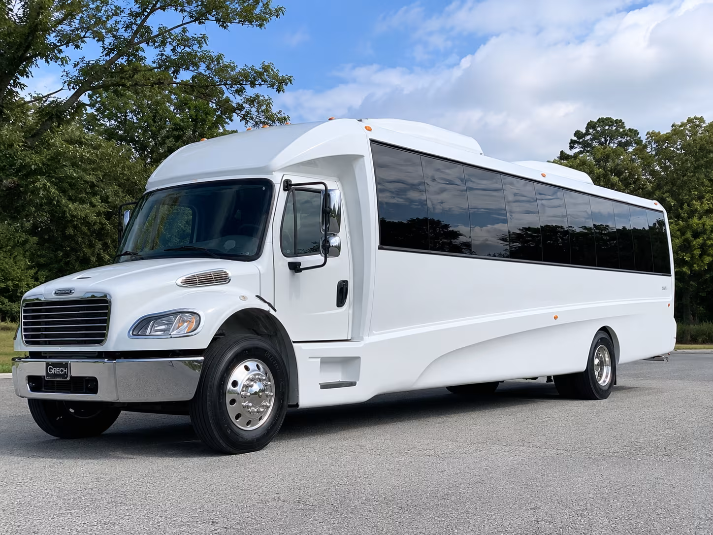 johns creek anniversary party bus rental
