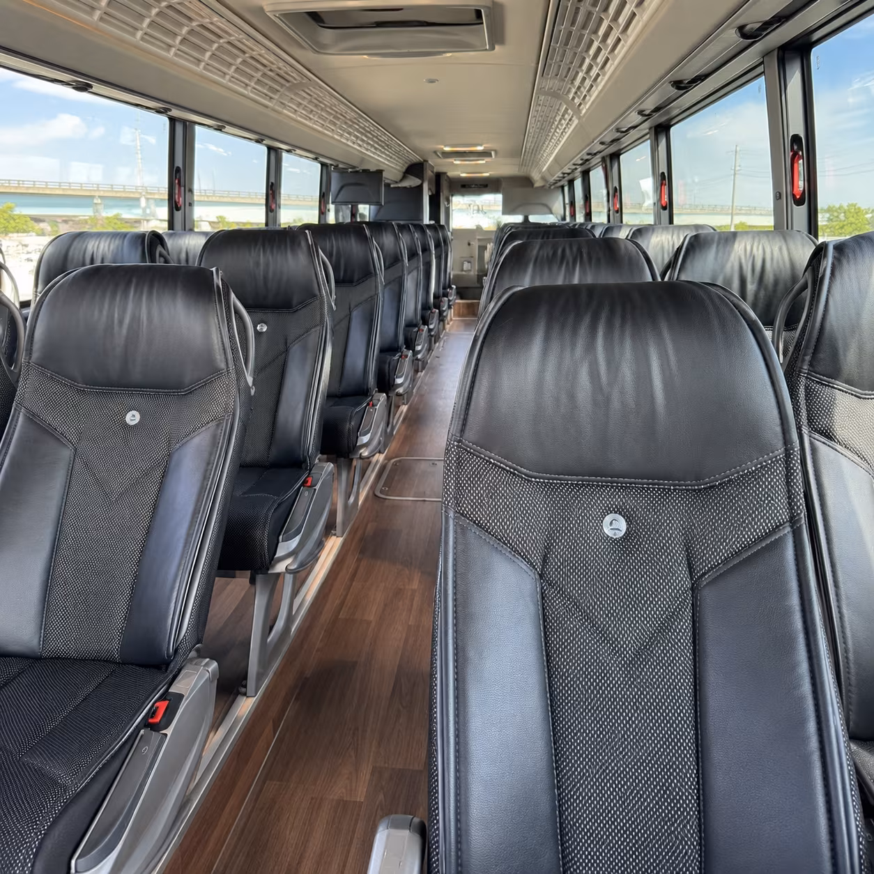 johns creek charter bus inside