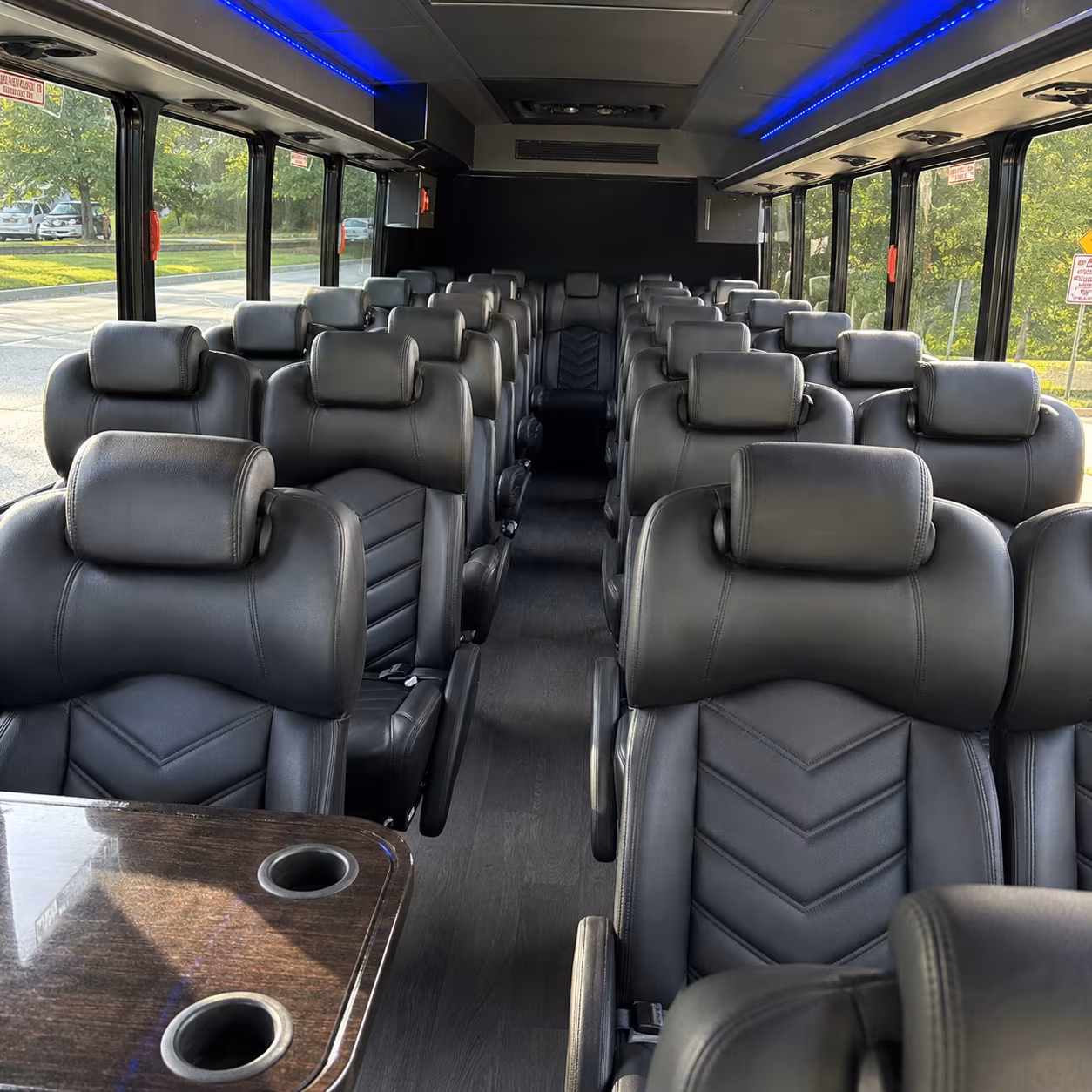 johns creek religious group transportation onboard seating