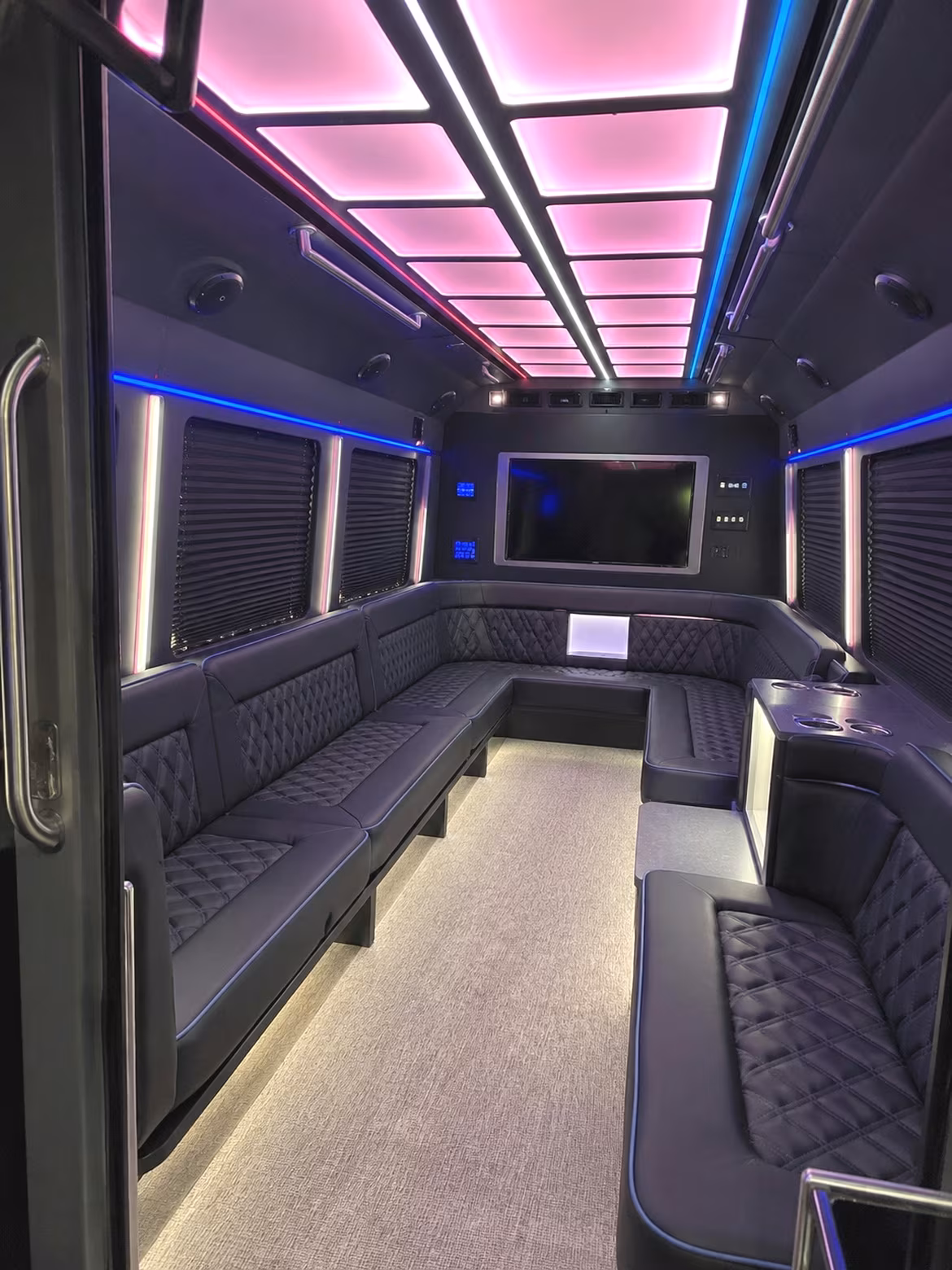 johns creek wedding party bus rental
