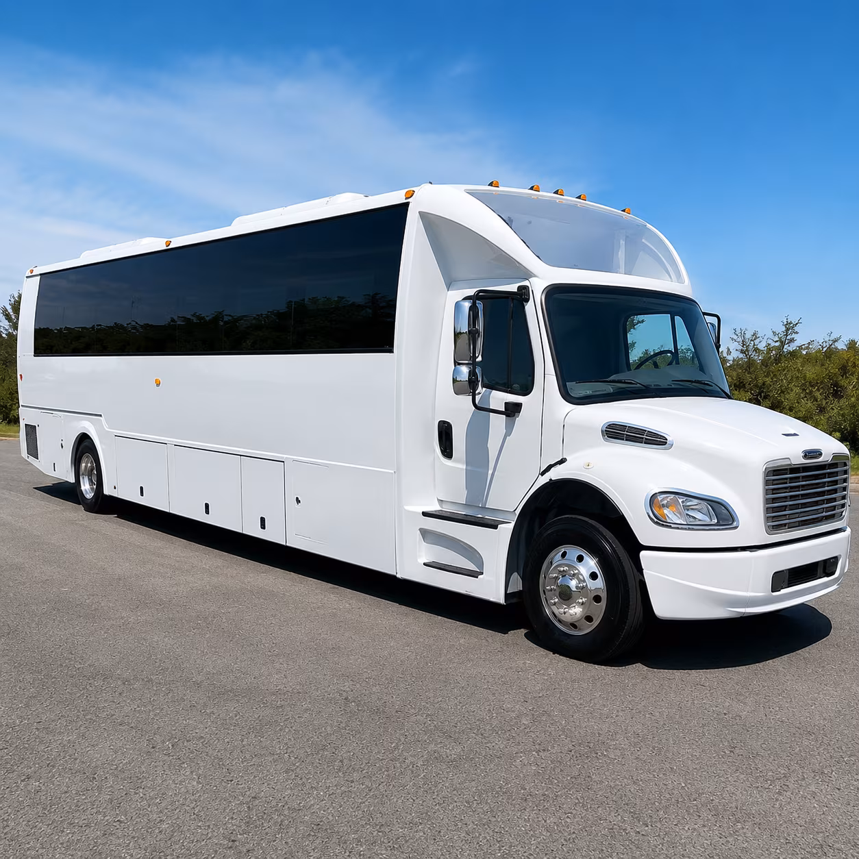 party buses for johns creek wedding parties and bridal groups